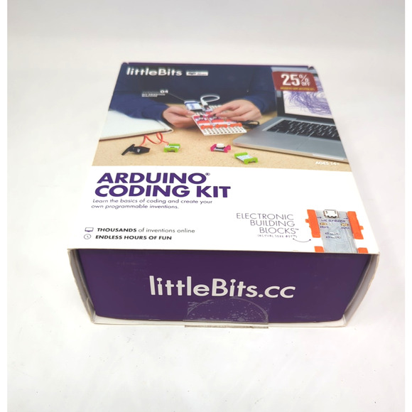 New Little Bits Arduino Coding Kit 8 bits Modules colors of invention complete - Picture 6 of 6